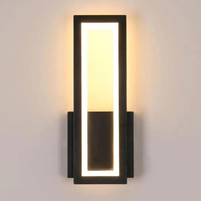Applique Murale Intérieure LED 16W Moderne Acrylique Lampe Murale Mural 3000K pour Chambre Salon Couloir Escalier 32CM n LUSTRE