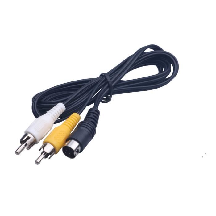 Câble jack audio de 3,5 mm - Cordon mince de 3 m