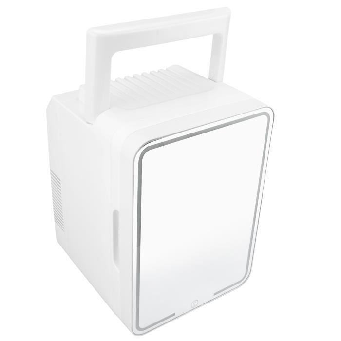 Mini Réfrigérateur Portable FytStycale 4L - Chauffage Et Refroidissement USB/Voiture, Pour Boissons, Cosmétiques, Extérieur, Gris