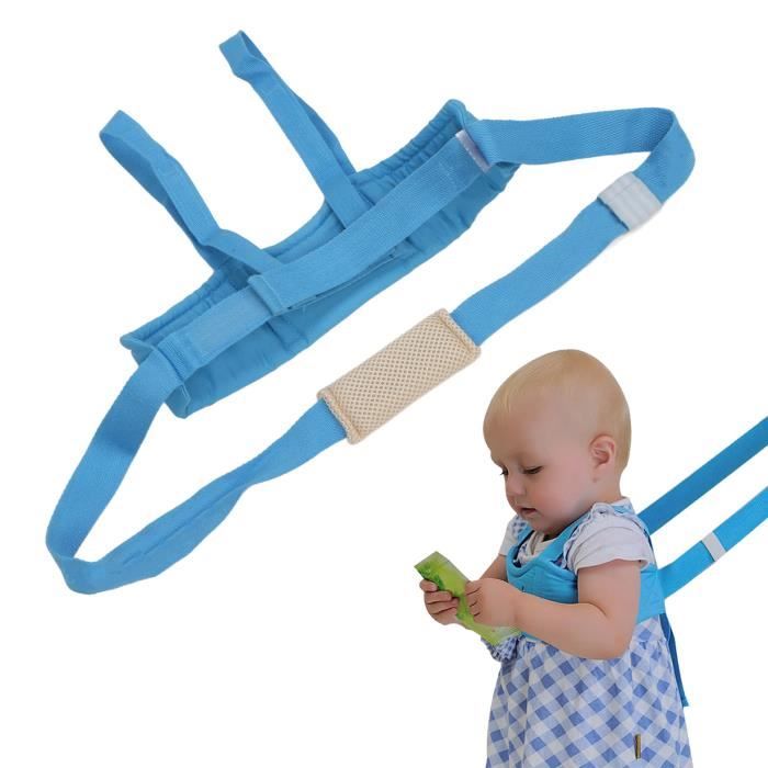 Laisse de sécurité Anti-perte,2 En 1 Harnais de marche de sécurité pour  bébé Ceinture de marche en laisse d'enfant (bleu)