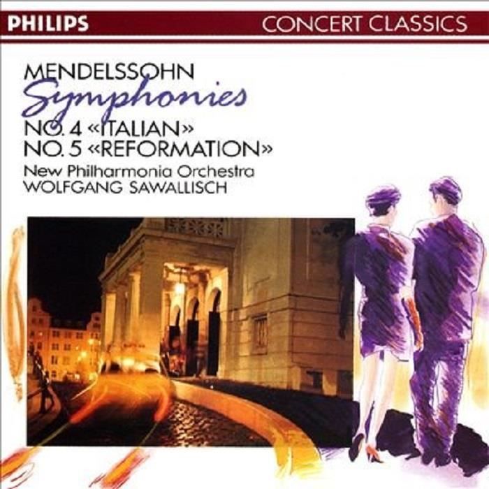 Mendelssohn : Symphonies n° 4 'Italienne' & n° 5 'Réformation' [CD] Felix Mendelssohn Wolfgang