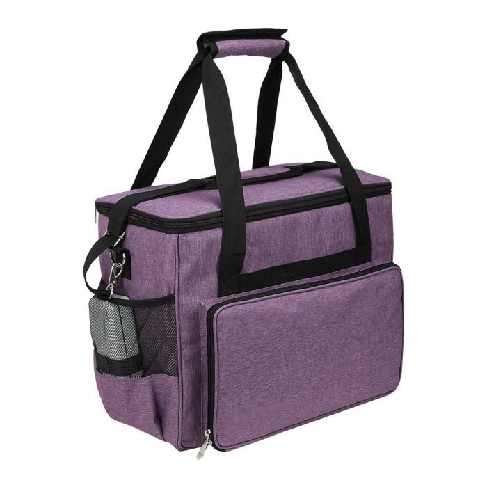 Sac De Rangement Pour Machine à Coudre – Housse étanche Oxford, Poignée, Dimensions 43x34x20 Cm, Gris - 5