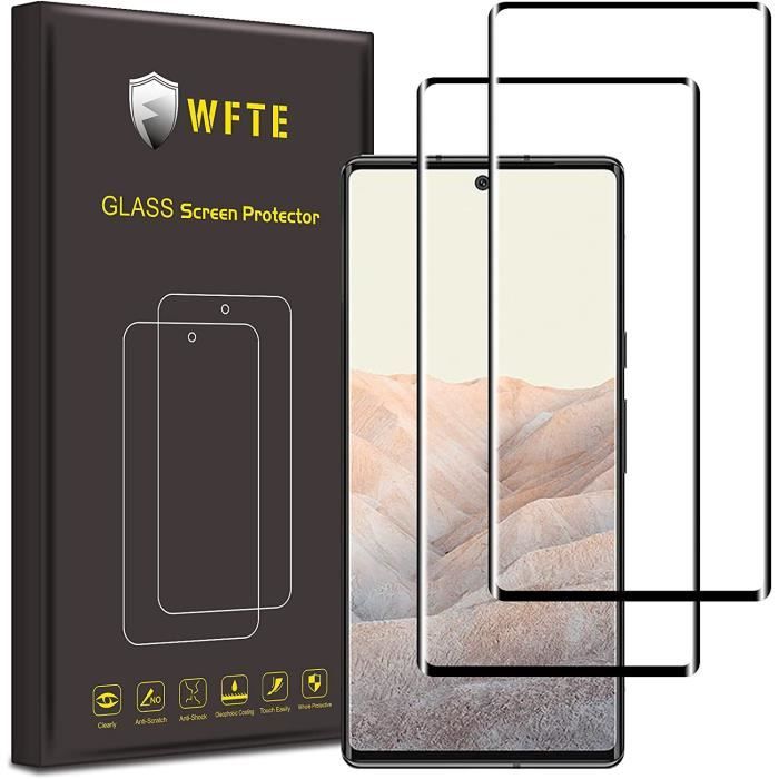Pack coque transparente en TPU et vitre en verre trempé pour Google