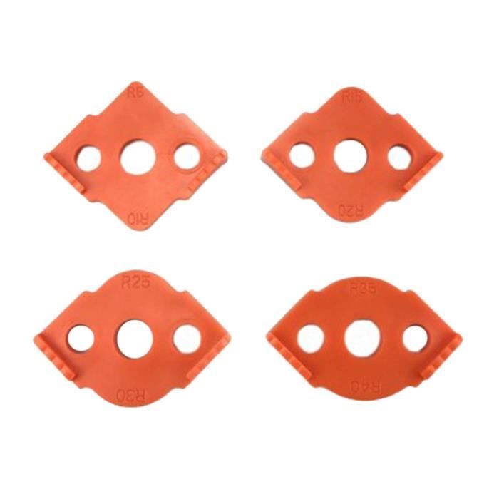 Kit De Guide De Toupie - 11 Pièces - Kit De Bagues De Guidage En Laiton Avec Adaptateur D'écrou