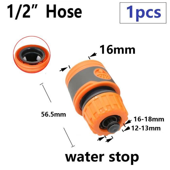 Cx1pc-Raccord Rapide Pour Tuyau D'arrosage, Raccord Mâle-femelle, En