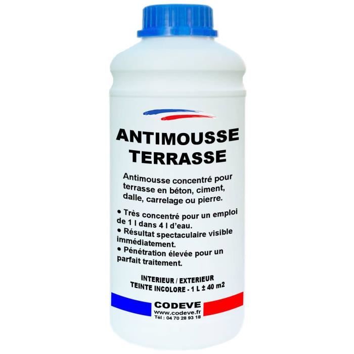 Antimousse Terrasse - Pot 1 L - Codeve Bois