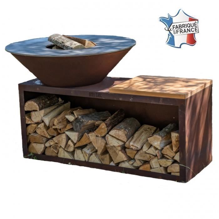Brasero Traditionnel Corten 103 Simple Cuve