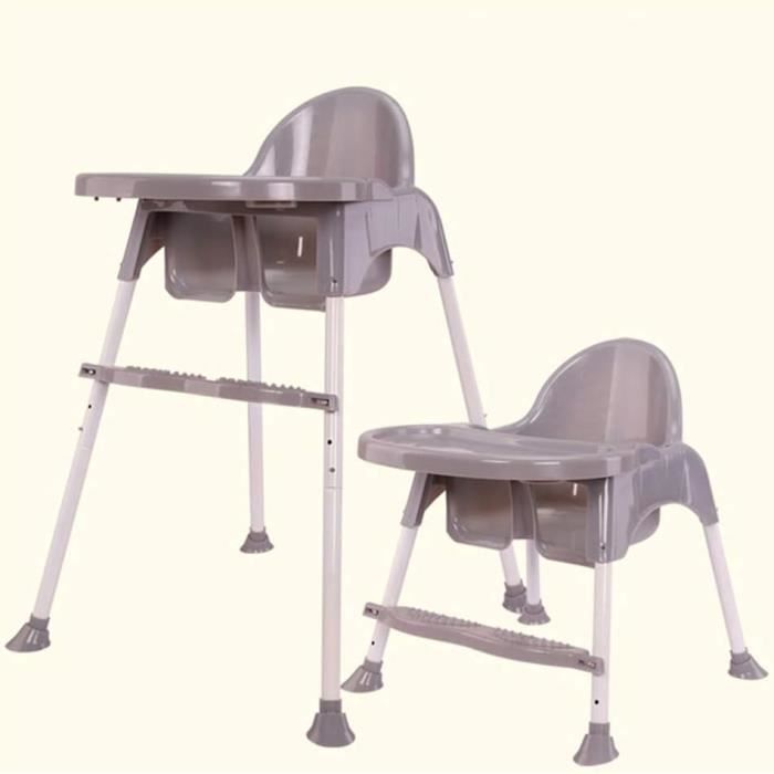 HEYOUTH Réhausseur De Chaise Pliable 2-en-1 Pour Bébé – Avec Harnais 3 Points, Dossier, Sac De Transport – Jusqu'à 15 Kg