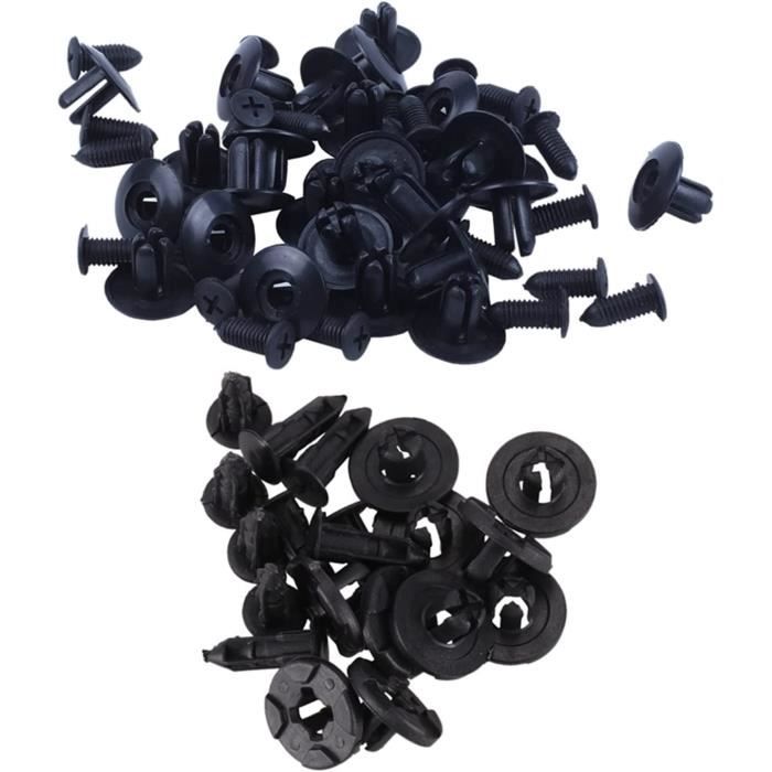 50 Rivets Semi-crevux Aluminium – 4x8mm, Tête Plate, Uxcell, Neuf