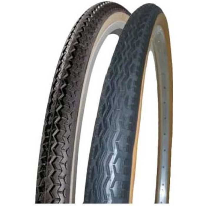 Pneu vélo ville Michelin World Tour Access Line - 700x35C (35-622) - Noir beige - TUBETYPE