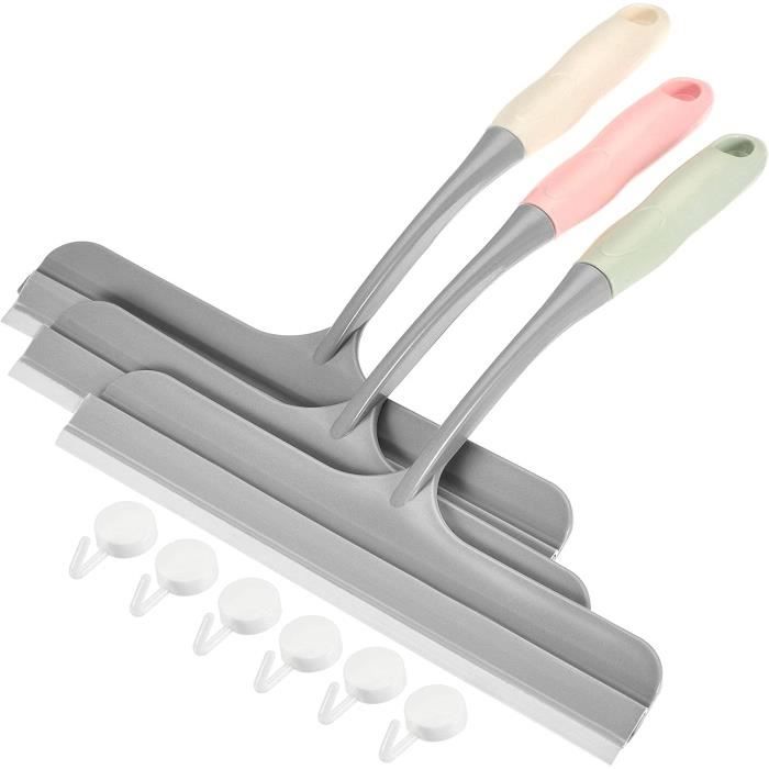Raclette De Douche Réglable 34-61-89 Cm - Silicone, Sans Traces, Pour Vitres, Miroirs, Carrelage