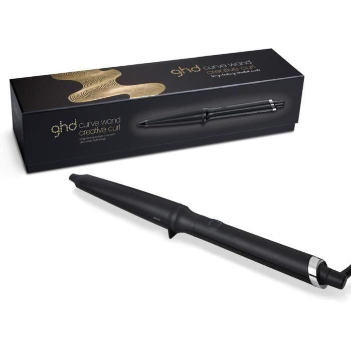 Fers à boucler GHD - Curve Creative Curl Wand - Boucleur (Noir) 71221