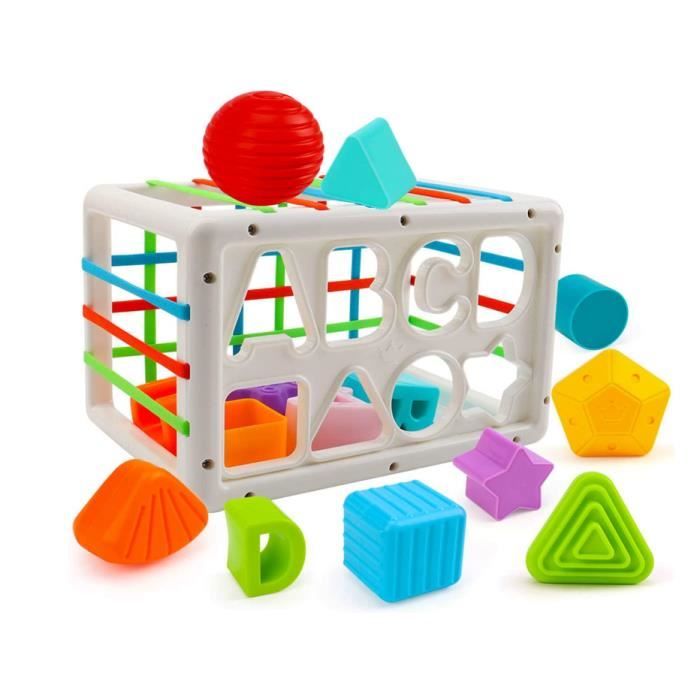 Jouet Bébé 1 an , Trieur de Formes pour Bébé ,Sensoriels Jouets Enfants  Garçons Filles 9-12 Mois, Jeux Educatifs à Partir de 1-2 ans - Cdiscount  Jeux - Jouets