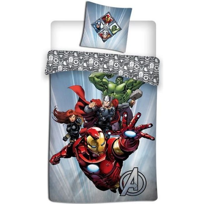 Parure de lit Avengers Marvel