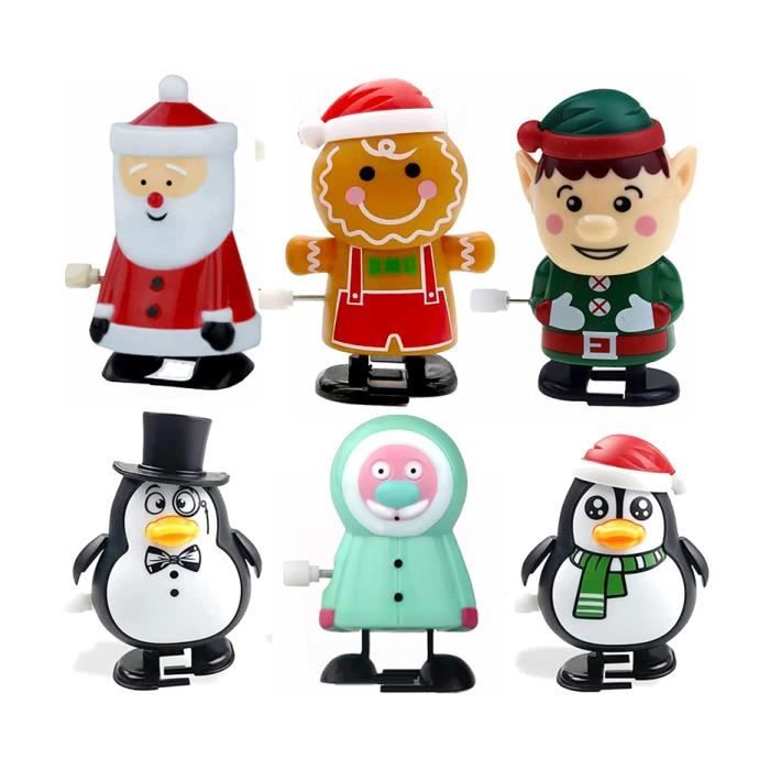 Mini Jouet Mécanique De Noël, Jouets à Remonter De Noël, Bas De