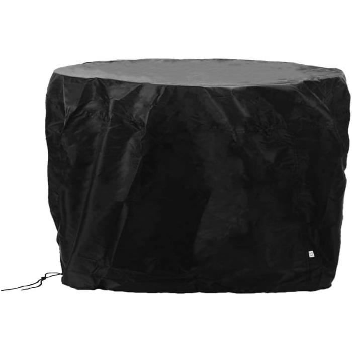 Housse Ronde De Barbecue Pour Barbecue D'Extérieur Résistant À L'Eau, Housse De Protection Anti