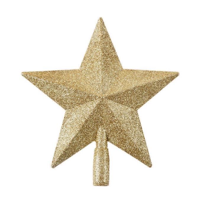 Étoile de sommet de sapin de Noël rouge pailletée - Étoile de sapin de Noël - 20 cm | Leroy Merlin Étoile de sommet de sapin de Noël rouge pailletée - Étoile de sapin de Noël - 20 cm | Leroy Merlin