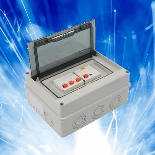 Caja De Fusibles, 230/400V 63A 30mA RCD + 3MCB (6A + 16A + 32A