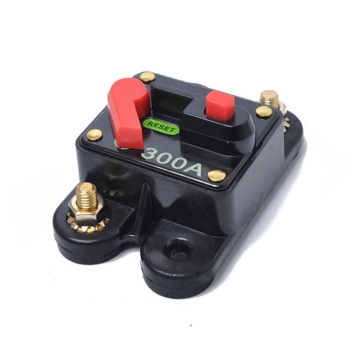 Disjoncteur 300A 12V-48V Avec Réinitialisation Manuelle – Pour Système Audio Voiture, Bateau, Camion - 4