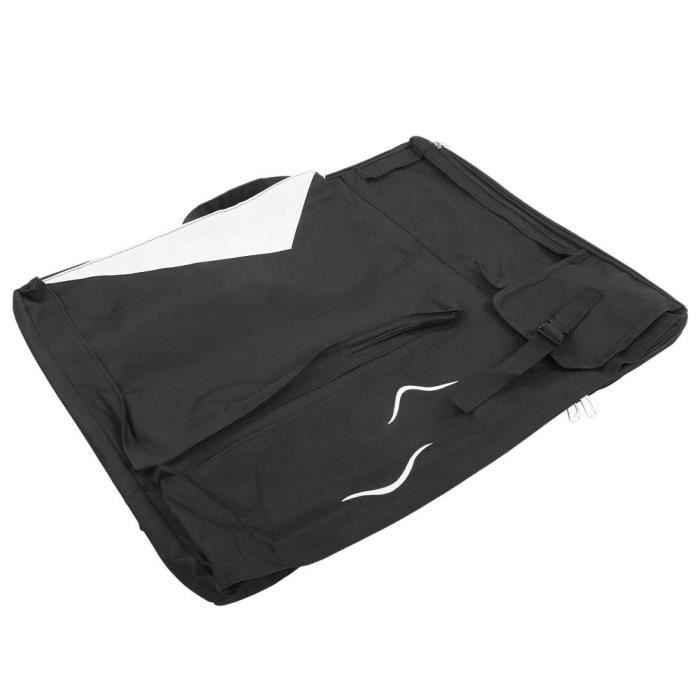 Sac Artiste Canva Grand Format - 66x50cm - Toile Imperméable - Porte Planche à Dessin & Fournitures