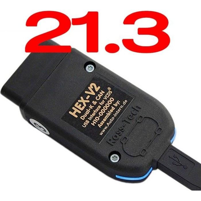 Câble USB Scanner VAG KKL - Interface De Diagnostic OBD2 Avec Puce