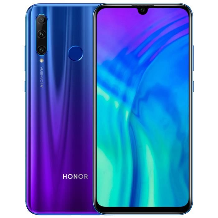Vente Téléphone portable HONOR 20i 320 000 AI Retardateur, grand angle complet Netcom version 4 Go version 6 Go + 64 Go pas cher Vente Téléphone portable HONOR 20i 320 000 AI Retardateur, grand angle complet Netcom version 4 Go version 6 Go + 64 Go pas cher