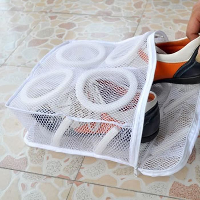 Filet De Lavage,Ménage Machine à laver chaussures sac de lavage