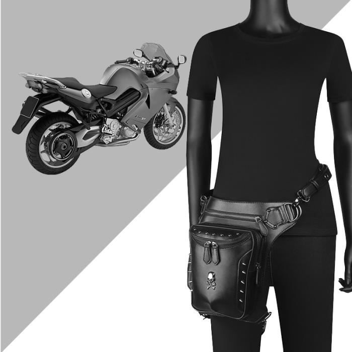 Veste En Cuir Pour Homme - Veste De Moto En Cuir Synthétique - Style