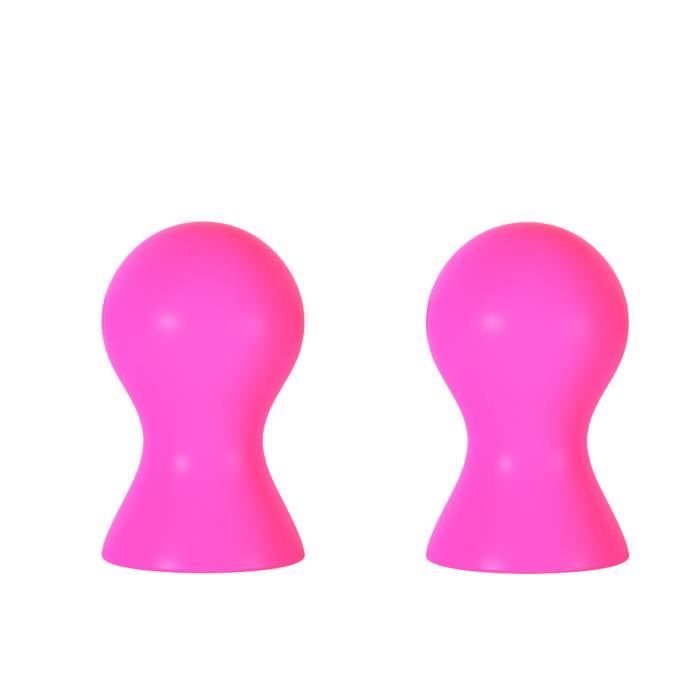 Ventouses Stimulateurs Pour Mamelons En Silicone Souple - Rose, Pour Jeux érotiques Et Stimulation, Neuf
