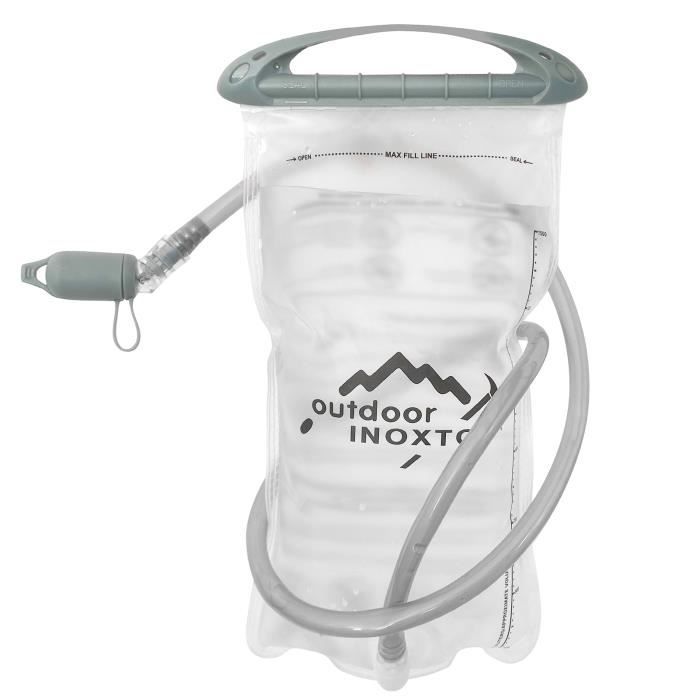 Sport,Vessie d'hydratation 2 litres,réservoir d'eau étanche,sac de