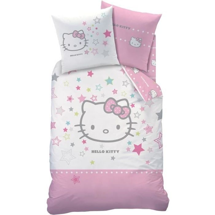 Housse De Couette Hello Kitty Black Week Cdiscount Maison