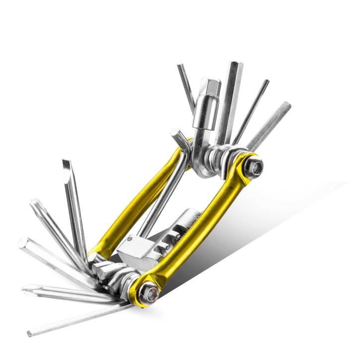 Kit Complet De Réparation Vélo – Outils Essentiels – Accessoires – Générique