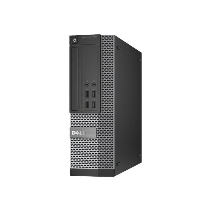 Dell OptiPlex 7020 SFF 1 x Core i5 4590 - 3.3 GHz RAM 8 Go SSD 128 Go graveur de DVD HD Graphics 4600 GigE Win 7 Pro 64 bits…