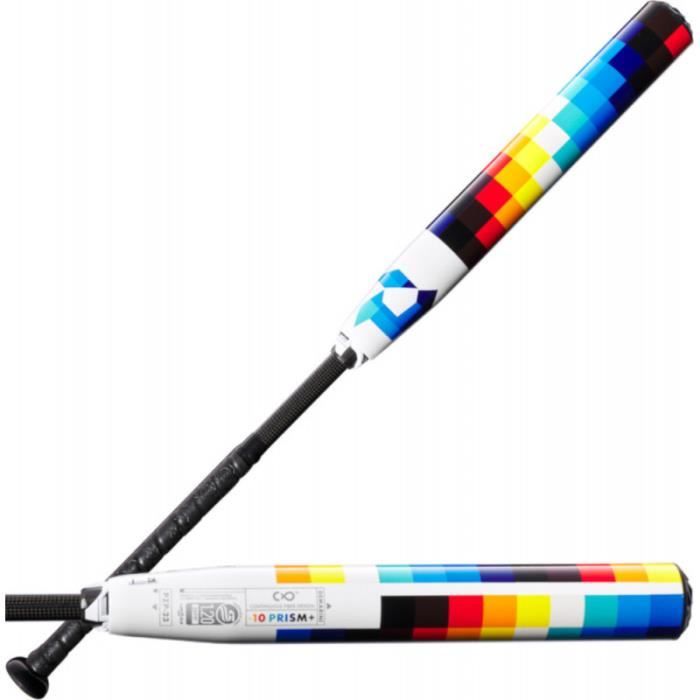 Batte Demarini Prism Batte De Softball DeMarini Prism + Fastpitch (-10) 33/23 Oz - Référence PZP-23, Neuve Multicolore | Pour Joueuses Prime Catcher