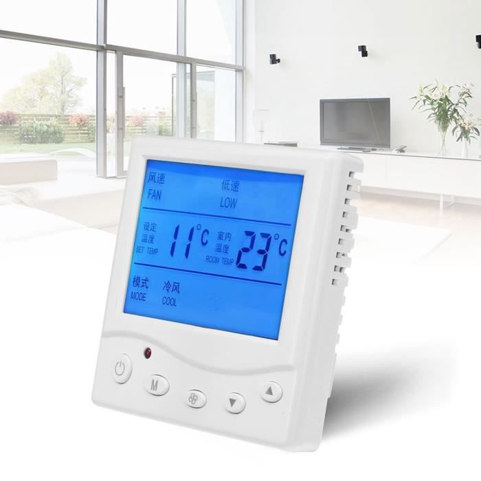 Dilwe Thermostat numérique Thermostat Programmable, Thermostat