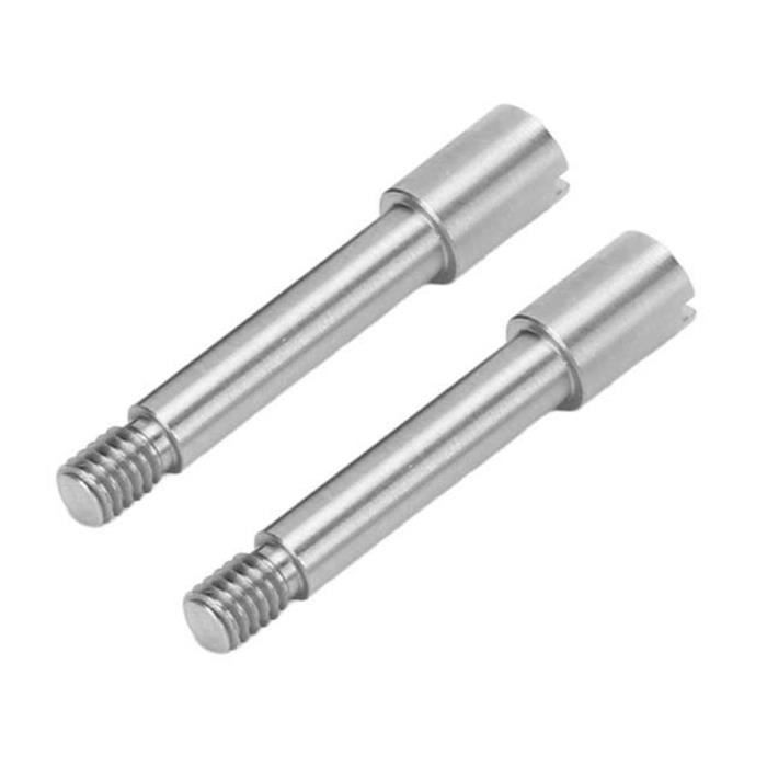 Kit De Fixation Pour Barre De Serviette - Pièces En Acier Inoxydable, Diamètre 3,7 Cm - Avec Clé