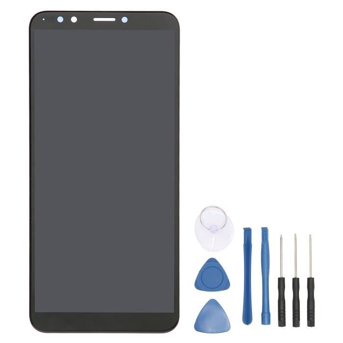 Écran Complet (vitre Tactile + LCD) Pour Huawei Y7 2018 - Noir - Neuf Sous Blister
