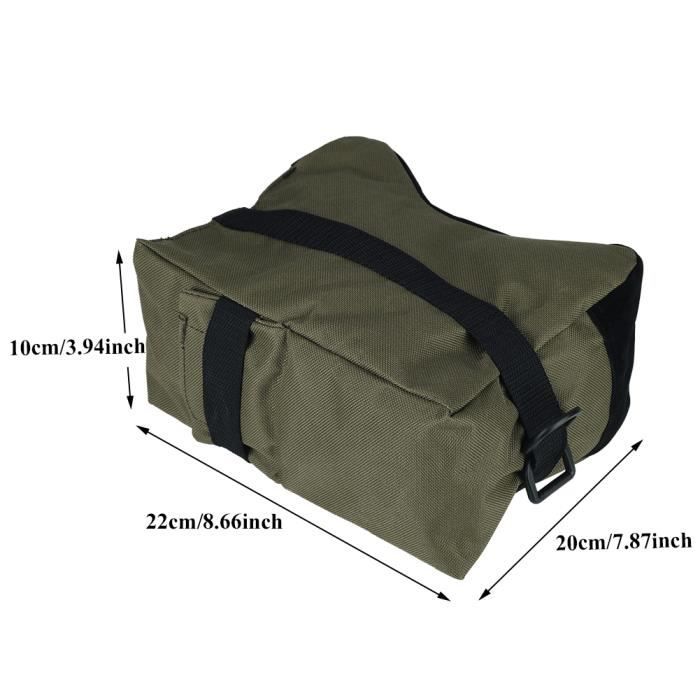 LES Shooting Rest Bags Unfilled Front And Rear SandBag Stand Holders Bench Sandbag For Rifle SAC