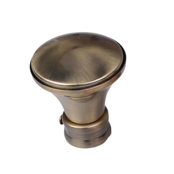 Embout boule Imalia 20 mm Bronze