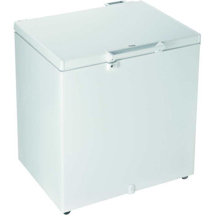 Congélateur Coffre Hotpoint CS1A200H2 – 202L, Classe Énergétique E, Congélation Rapide - vue 2