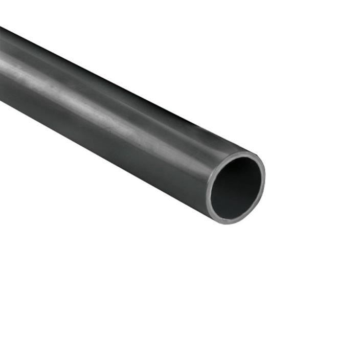ø 25 mm Tube PVC pression rigide 50 cm - Jardiboutique Noir