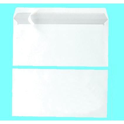 114/ x 229/ mm Lot de 100/ enveloppes DIN long plus blanc sans fen/être autocollant