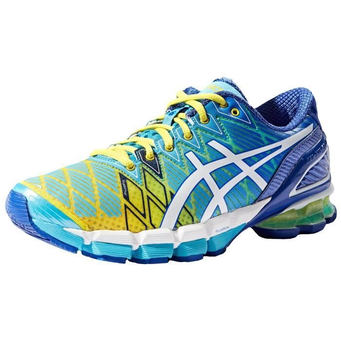 asics gel kinsei 8 femme bleu