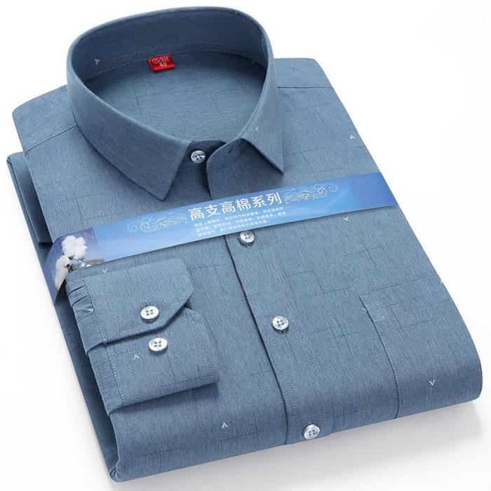 Chemise satinée manches longues marron foncé femme | Bréal
