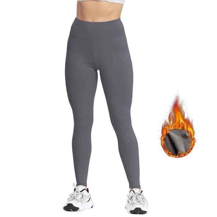 Legging Polaire FemmeLegging Chaud Femme Hiver Legging Thermique Femme Élastiques