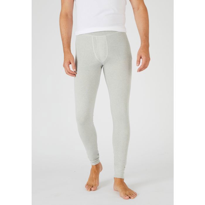 Caleçon Long Thermolactyl Pour Enfant - Mixte, Chaud Et Doux, Taille 6 Ans Gris Chiné