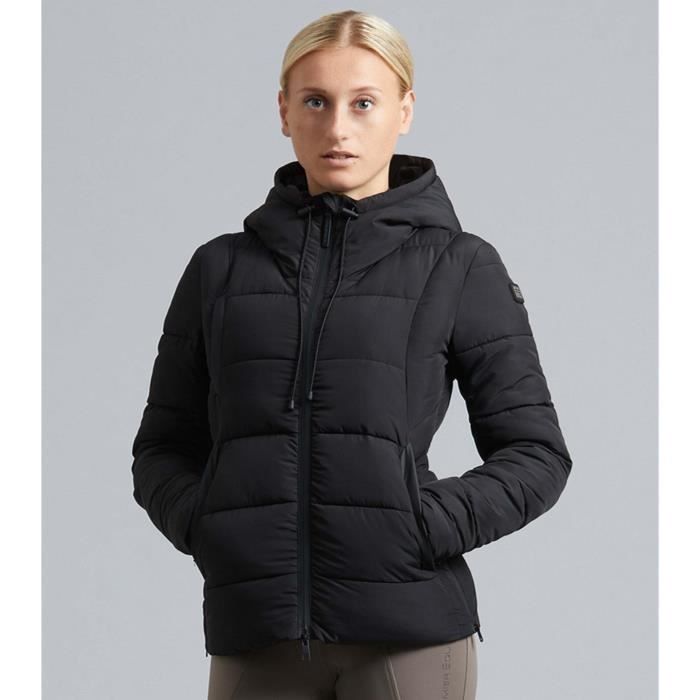 Veste D'équitation Technique Femme Premier Equine Destino – Noire, Avec Capuche