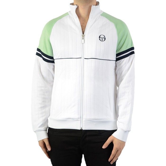 Sweat Zippé Sergio Tacchini Star Tracktop - White/Roy/Red Sweat Zippé Sergio Tacchini Star Tracktop - White/Roy/Red
