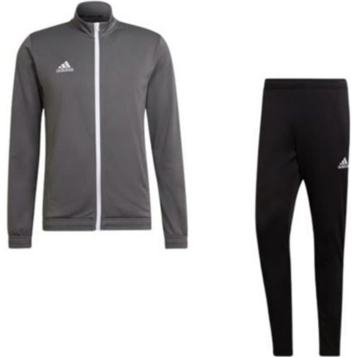 Jogging Homme Adidas Aerodry Gris et Noir - Manches longues - Multisport -  Respirant Gris - Cdiscount Prêt-à-Porter