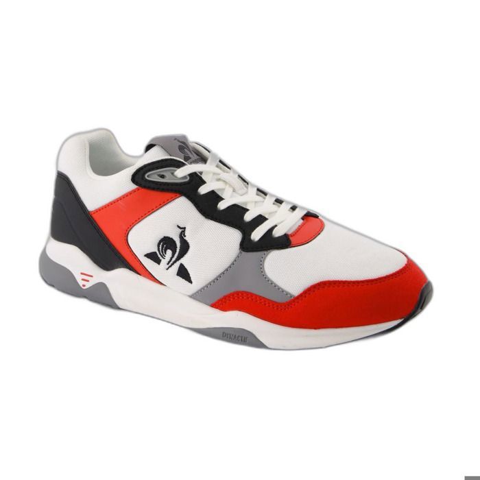 Baskets Le Coq Sportif Ch Lcs R500 Color (white/red) - Homme - Blanc - Lacets - Textile